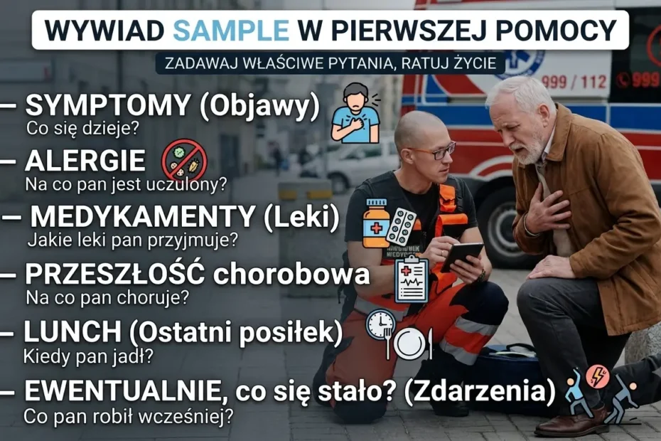 Wywiad SAMPLE w pierwszej pomocy 2 wywiad medyczny sample
